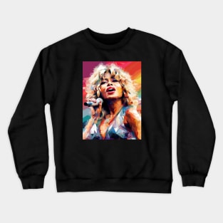 Tina Turner WPAP Crewneck Sweatshirt